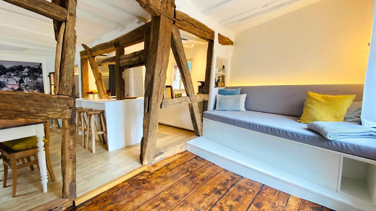 Villa Monschau-Auszeit: Historisch Wohnen Direkt Am Bach Esterno foto